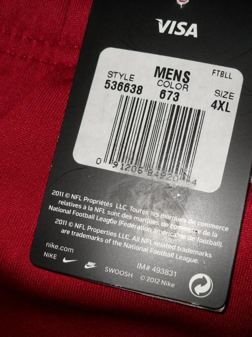 NWT Nike Arizona Cardinals NFL OnField Sideline Pants – Men's 4XL – Dri-Fit